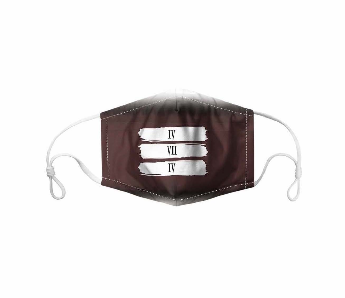 474 brown mask
